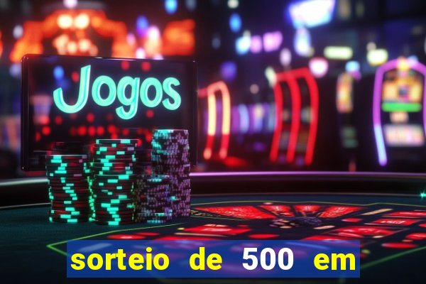 sorteio de 500 em cash toda segunda feira novibet como funciona